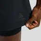 Odlo Zeroweight 2-in-1 Short 5 Inch Hardloopbroek Kort Zwart Heren