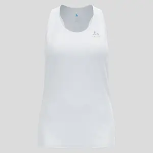 Odlo Essential Crew Neck Hardloopshirt Zonder Mouwen Wit Dames