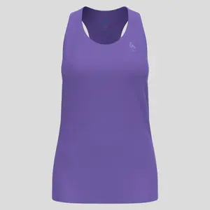 Odlo Essential Crew Neck Hardloopshirt Zonder Mouwen Paars Dames