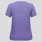 Odlo Essential Seamless Hardloopshirt Korte Mouwen Paars/Zwart Dames
