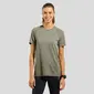 Odlo Essential Seamless Hardloopshirt Korte Mouwen Groen/Grijs Dames