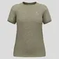 Odlo Essential Seamless Hardloopshirt Korte Mouwen Groen/Grijs Dames