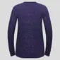 Odlo Essential Seamless Hardloopshirt Lange Mouwen Paars/Zwart Dames