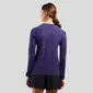 Odlo Essential Seamless Hardloopshirt Lange Mouwen Paars/Zwart Dames