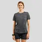 Odlo Zeroweight Chill-Tec Crew Hardloopshirt Korte Mouwen Zwart Dames