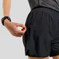 Odlo Zeroweight 2-in-1 Short 3 Inch Hardloopbroek Kort Zwart Dames