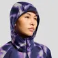 Odlo Zeroweight Print Hardloopjack Paars Dames