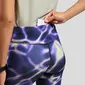 Odlo Zeroweight Print Hardloopbroek Lang Paars Dames
