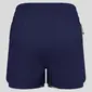 Odlo Zeroweight 2-in-1 Short 3 Inch Hardloopbroek Paars Dames