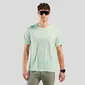 Odlo X-ALP PW 115 Crew Neck Hardloopshirt Korte Mouwen Groen/Melange Heren