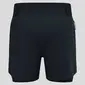 Odlo X-ALP Trail 2-in-1 Short 6 Inch Hardloopbroek Kort Zwart Heren