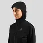 Odlo X-ALP Waterproof Hardloopjack Zwart/Zwart Dames