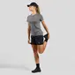 Odlo X-ALP PW 115 Crew Neck Hardloopshirt Korte Mouwen Grijs Dames