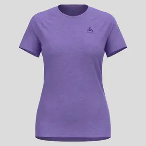 Odlo X-ALP PW 115 Crew Neck Hardloopshirt Korte Mouwen Paars Dames