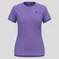 Odlo X-ALP PW 115 Crew Neck Hardloopshirt Korte Mouwen Paars Dames