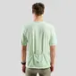 Odlo Explorer Cargo Full Zip Fietsshirt Korte Mouwen Groen Heren