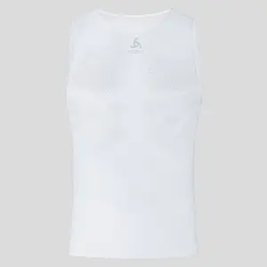 Odlo Zeroweight Performance Knit Dry Ondershirt Zonder Mouwen Wit Heren