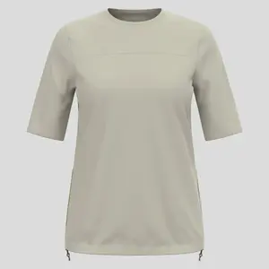 Odlo Explorer Cargo Fietsshirt Korte Mouwen Grijs Dames