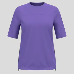 Odlo Explorer Cargo Fietsshirt Korte Mouwen Paars Dames