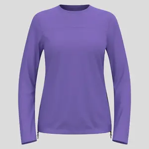 Odlo Explorer Cargo Fietsshirt Lange Mouwen Paars Dames