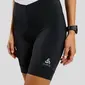 Odlo Zeroweight Fietsbroek Kort Zwart Dames
