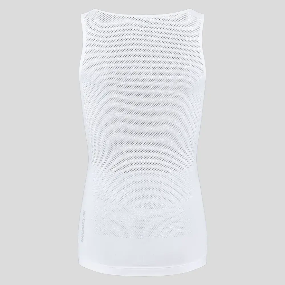 Odlo Zeroweight Performance Knit Dry Ondershirt Zonder Mouwen Wit Dames