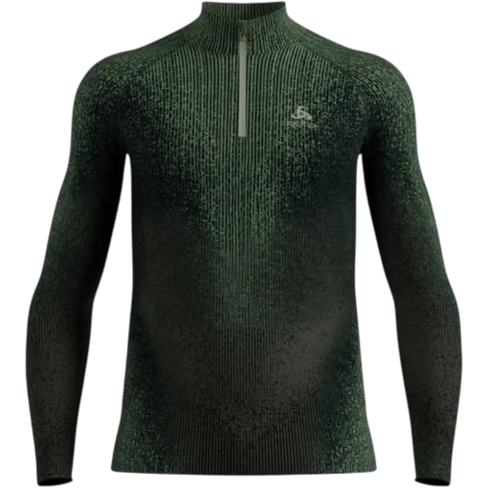 ODLO Blackcomb Eco Turtle Thermoshirt Lange Mouwen Groen Heren