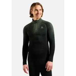 Odlo Blackcomb Eco Turtle Thermoshirt Lange Mouwen Groen Heren