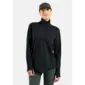Odlo Thermal Midlayer 1/2 Zip Hardloopshirt Lange Mouwen Zwart Dames