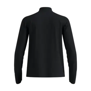Odlo Thermal Midlayer 1/2 Zip Hardloopshirt Lange Mouwen Zwart Heren