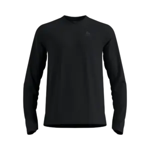 Odlo Essential Thermal Midlayer Hardloopshirt Lange Mouwen Zwart Heren