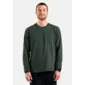 Odlo Essential Thermal Midlayer Hardloopshirt Lange Mouwen Groen Heren