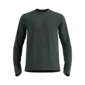 Odlo Essential Thermal Midlayer Hardloopshirt Lange Mouwen Groen Heren
