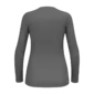 Odlo Merino 200 BL Crew Thermoshirt Lange Mouwen Grijs Melange Dames