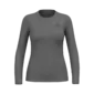 Odlo Merino 200 BL Crew Thermoshirt Lange Mouwen Grijs Melange Dames