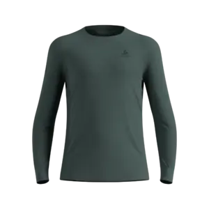 Odlo Merino 200 BL Crew Thermoshirt Lange Mouwen Groen Heren