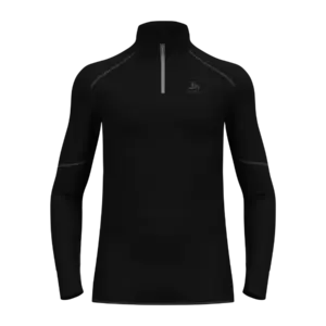 Odlo Active X-Warm BL Turtle 1/2 Zip Thermoshirt Lange Mouwen Zwart Heren