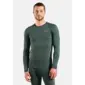 Odlo Performance Warm Eco Crew Thermoshirt Lange Mouwen Groen Heren
