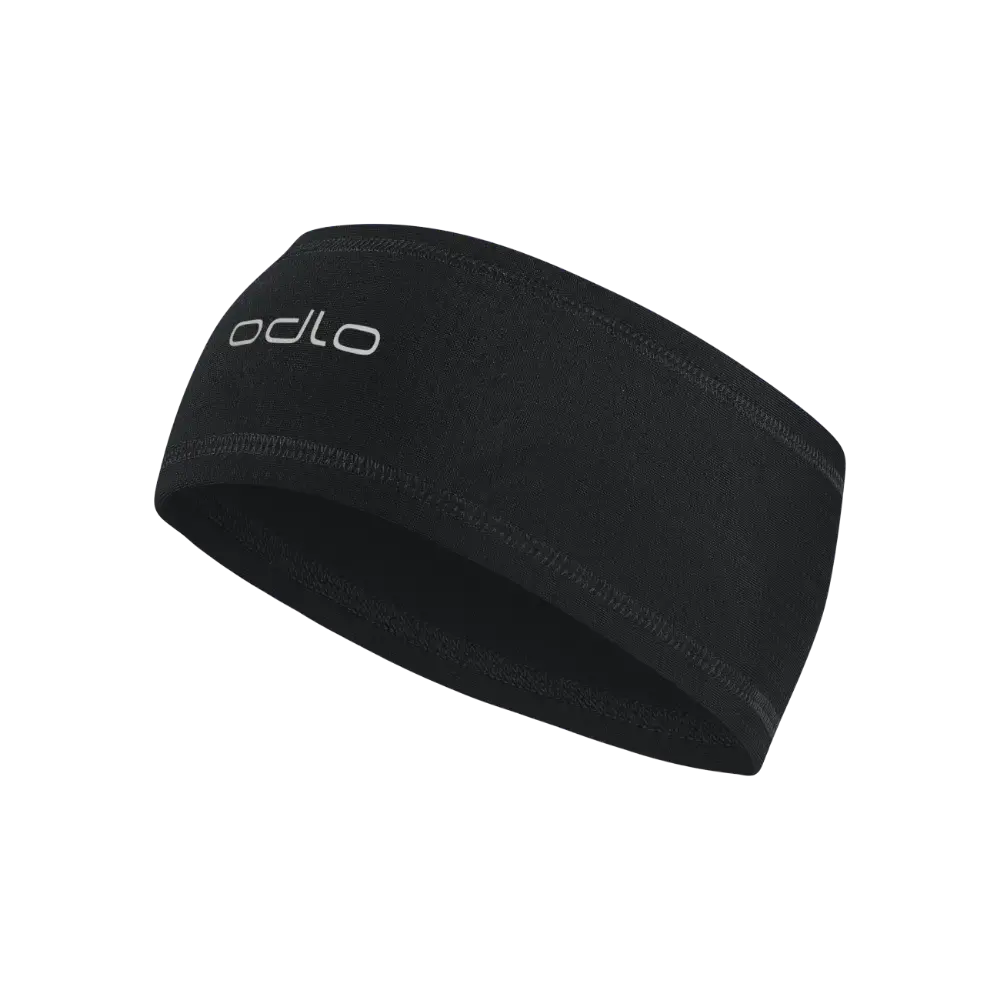 ODLO Polyknit Warm Reflective Hoofdband Zwart