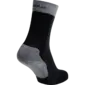 Odlo Performance Wool Crew Hardloopsokken Zwart/Grijs