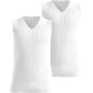Odlo Active Light Hardloopshirt Zonder Mouwen Wit Heren 2 Pack