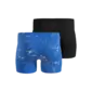 Odlo Active Light Graphic Boxer Zwart/Blauw Heren 2 Pack
