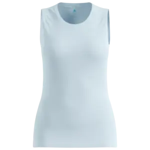 Odlo Merino 160 BL Top Crew Ondershirt Zonder Mouwen Lichtblauw Dames