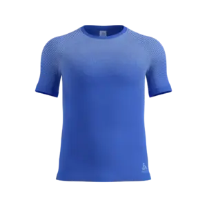 Odlo Performance Light BL Top CN Ondershirt Korte Mouwen Blauw Heren