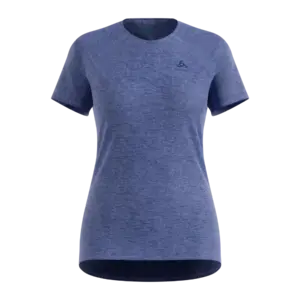 Odlo X-ALP PW 115 CN Hardloopshirt Korte Mouwen Paars Melange Dames