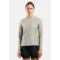Odlo Zeroweight Chill-Tec CN Hardloopshirt Lange Mouwen Beige Dames