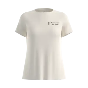 Odlo Essential Print CN Hardloopshirt Korte Mouwen Lichtroze Dames