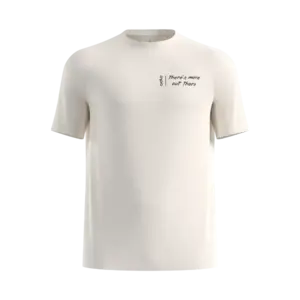 Odlo Essential Print CN Hardloopshirt Korte Mouwen Lichtroze Heren