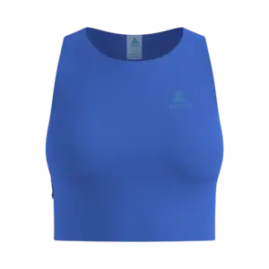 Odlo X-ALP Trail Cargo Tank Crop Blauw Dames