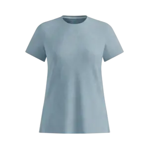Odlo Zeroweight Engin Chill-Tec Hardloopshirt Korte Mouwen Lichtblauw Dames
